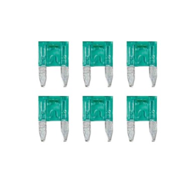 70195-A-01.JPG Smart Led Set 6 Micro Fusibili Lamellari Con Spia A Led 12/32v 30a Fusibili Fusibili