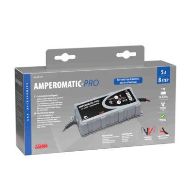70199-C-01.JPG Amperomatic Pro Caricabatteria Intelligente 12v 5a Caricabatterie Accessori Per Batteria
