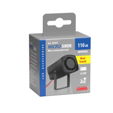 70265-S-01.JPG Microsirena Universale 6/12v 110 Db Allarmi E Sirene Segnalazione