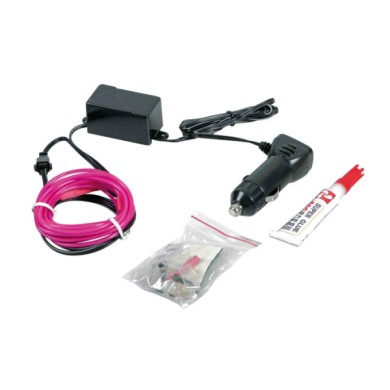 70314-S-01.JPG El String Light 12v 100 Cm Viola Luci Elettroluminescenti Luci Speciali