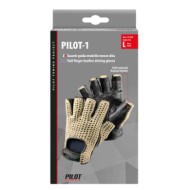 71412-S-01.JPG Pilot 1 Guanti Guida Mezze Dita L Nero Guanti Guida Accessori Volante