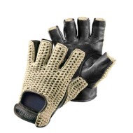 Pilot 1 Guanti Guida Mezze Dita L Nero Guanti Guida Accessori Volante