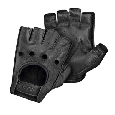 71422-C-01.JPG Pilot 2 Guanti Guida Mezze Dita Xl Nero Guanti Guida Accessori Volante