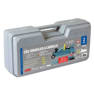 71511-S-01.JPG Cric Idraulico A Carrello 2.000 Kg Valigetta Sollevamento Sollevamento
