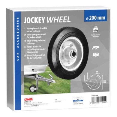 71544-S-01.JPG Ruota Piena Di Ricambio Ø 200 Mm Per Servotimoni Camper E Roulotte Camper E Roulottes