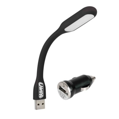 71988-S-02.JPG Lampada Flessibile A Led Cob + Caricatore Usb 12/24v D/blister 1 Pz Luci Cortesia Luci Speciali
