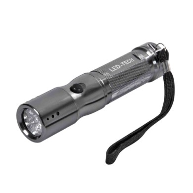 72034-D-01.JPG Led Tech Torcia In Alluminio 9 Led Torce Torce E Lampade Portatili