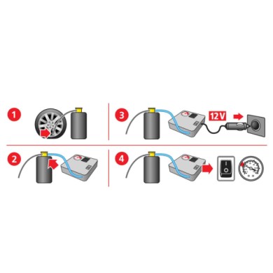 72173-D-01.JPG Sigil Matic Kit Liquido Sigillante Per Pneumatici 300 Ml Kit Riparazione Pneumatici E Compressori Kit Riparazione