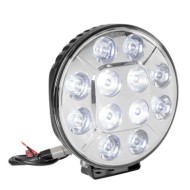 Orion Proiettore Supplementare A 12 Led 9/36v Ø 215 Mm Cromo Fari Ausiliari A Led Fari Ausiliari