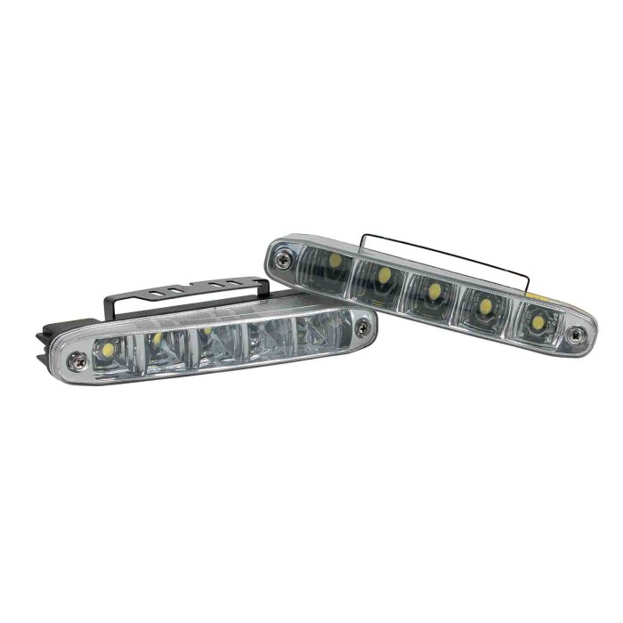 72306-S-02.JPG Fari A Led Per Marcia Diurna Drl S 5 12v Con Centralina Incorporata Fari Marcia Diurna