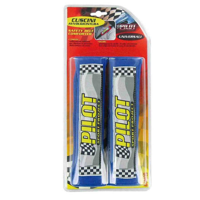 72416-S-01.JPG Pilot Coppia Cuscini Avvolgicintura Blu Cuscini Avvolgicintura Cinture Sicurezza