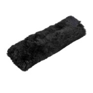 Cuscino Avvolgicintura In Vera Pelliccia Di Montone Nero Cuscini Avvolgicintura Cinture Sicurezza