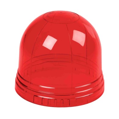 72932-S-01.JPG Calotta Ricambio Per Luce Di Segnalazione Art. 72997/72998/73007 Ø 132 Mm Rosso Luci Di Segnalazione A Led Luci D