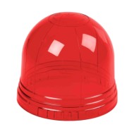 72932-S-01.JPG Calotta Ricambio Per Luce Di Segnalazione Art. 72997/72998/73007 Ø 132 Mm Rosso Luci Di Segnalazione A Led Luci D