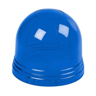 72933-S-01.JPG Calotta Ricambio Per Luce Di Segnalazione Art. 72997/72998/73007 Ø 132 Mm Blu Luci Di Segnalazione A Led Luci Di 