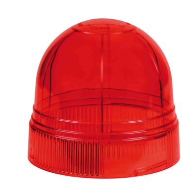 72957-S-01.JPG Calotta Ricambio Per Luce Di Segnalazione Art. 72997/72998/73007 Ø 127 Mm Rosso Luci Di Segnalazione A Led Luci D