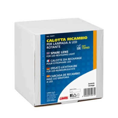 72977-S-01.JPG Calotta Ricambio Per Luce Di Segnalazione Art. 72993 Arancio Luci Di Segnalazione A Led Luci Di Segnalazione