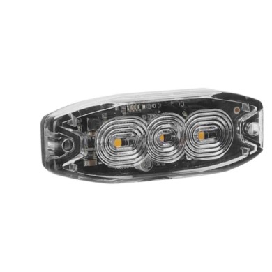 72989-S-02.JPG Luce Di Segnalazione Multifunzione A 3 Led 9/32v 80x29 Mm Arancio Luci Di Segnalazione A Led Luci Di Segnalazione