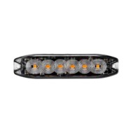 72995-S-01.JPG Luce Di Segnalazione Multifunzione A 6 Led 9/32v Arancio Luci Di Segnalazione A Led Luci Di Segnalazione