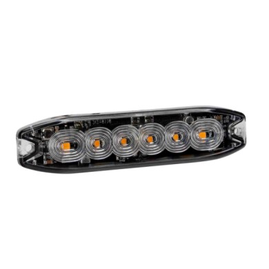 72995-S-02.JPG Luce Di Segnalazione Multifunzione A 6 Led 9/32v Arancio Luci Di Segnalazione A Led Luci Di Segnalazione