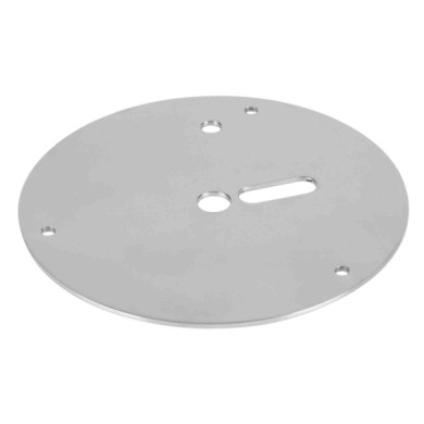 73034-A-01.JPG Staffa Rotonda Per Lampade Rotanti Ø 145 Mm Staffa Portafari Barre Su Misura In Acciaio Ø 60 X 1 2 Mm