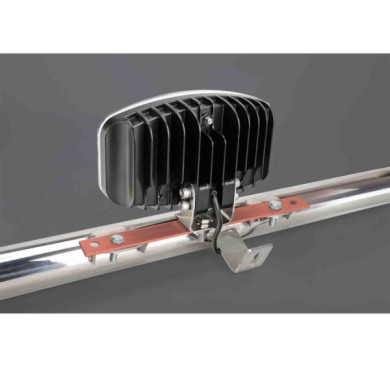 73036-S-01.JPG S4 Staffa Portafari In Acciaio Inox 260x30 Mm Staffa Portafari Barre Su Misura In Acciaio Ø 60 X 1 2 Mm