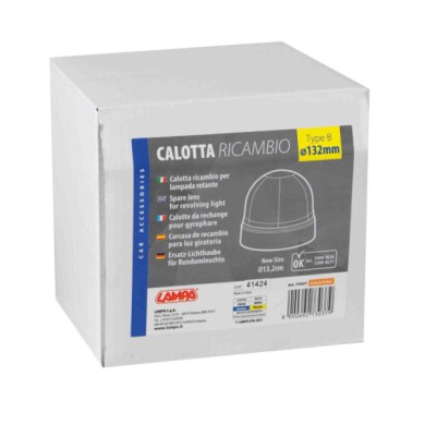 73037-S-01.JPG Calotta Ricambio Per Luce Di Segnalazione Art. 72898/72909 Arancio Luci Di Segnalazione A Led Luci Di Segnalazion