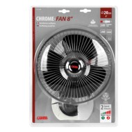 73108-C-01.JPG Chrome Fan Ventilatore Con Ventosa Ø 8" 24v Ventilatori Scaldini Termico