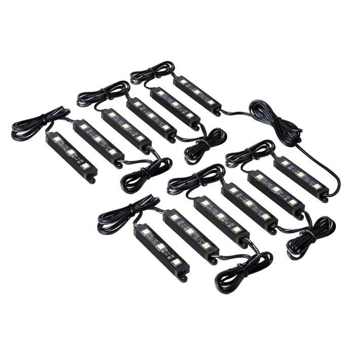 73502-A-01.JPG Hyper Led Set 12x3 Strisce Decorative A Led 12v Rosso Luci Led Luci Speciali