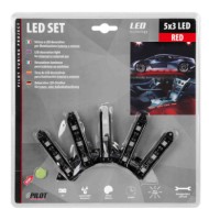 73527-S-01.JPG Hyper Led Set 5x3 Strisce Decorative A Led 12v Rosso Luci Led Luci Speciali