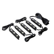 Hyper Led Set 5x3 Strisce Decorative A Led 12v Bianco Luci Led Luci Speciali