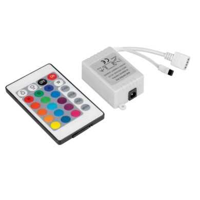 73647-S-02.JPG Centralina Di Controllo Per Striscia A Led Rgb Con Telecomando 12v Striscie Led Sistema Componibile Luci Speciali
