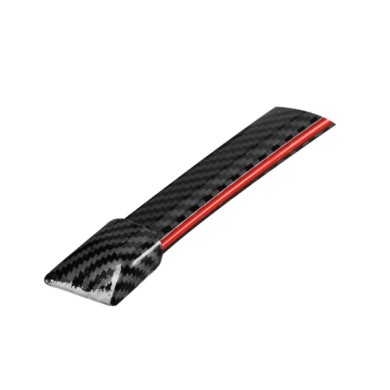 73652-S-01.JPG Spoiler Carbon Look Adesivo Con Integrata Striscia Luminosa A Led Rossi 120 Cm 12v Luci A Led Supplementari