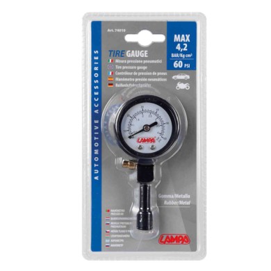 74010-S-01.JPG Misura Pressione Pneumatici In Gomma/metallo Max 4 2 Bar/60 Psi Prova Pressione Pneumatici Pressione Pneumatici
