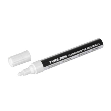 74101-A-01.JPG Pennarello Per Pneumatici Bianco Decorazione Ruote Protezione/estetica
