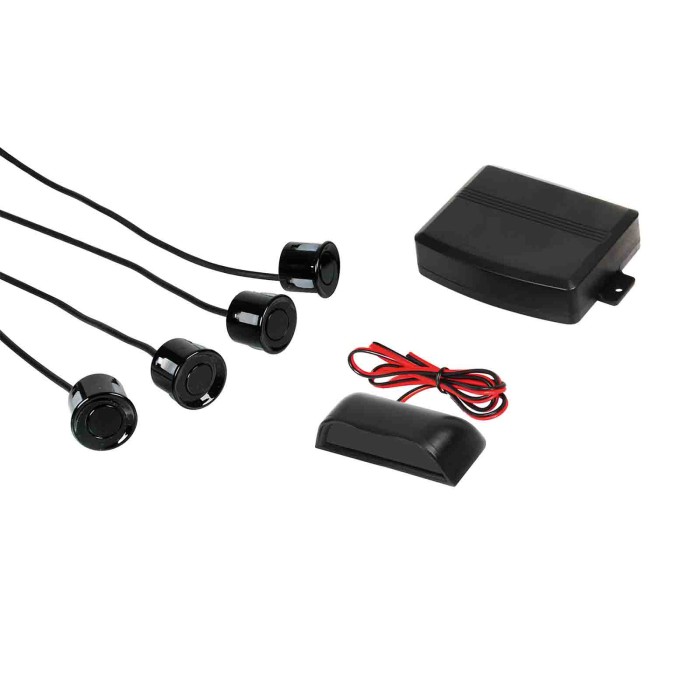 74503-S-02.JPG Setay W4 Kit 4 Sensori Parcheggio Con Display Wireless 12v Sensori Parcheggio