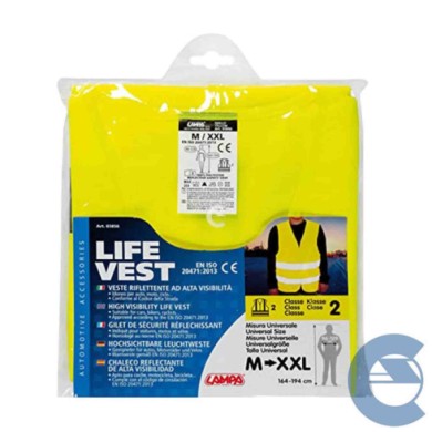 150053-large_default.jpg Lampa Kit 2 Pezzi Gilet Alta Visibilita Omologati Taglia Unica Universale