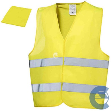150052-large_default.jpg Lampa Kit 2 Pezzi Gilet Alta Visibilita Omologati Taglia Unica Universale