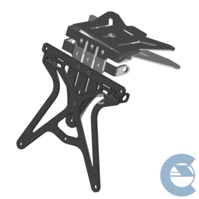 LAMPA-90146-PORTATARGA-AERO-X-MOTO-(5).jpg Aero X Portatarga Completamente Regolabile Portatarga Per Moto Portatarga