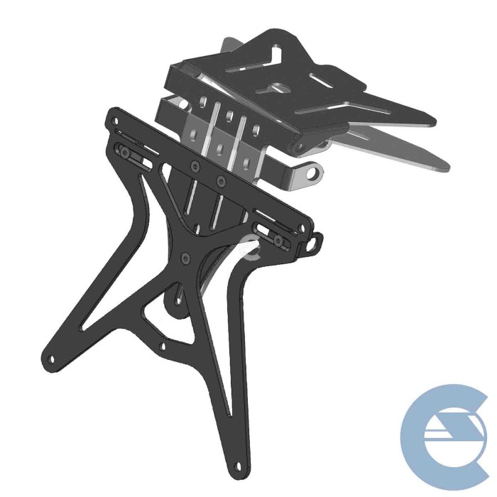 LAMPA-90146-PORTATARGA-AERO-X-MOTO-(5).jpg Aero X Portatarga Completamente Regolabile Portatarga Per Moto Portatarga