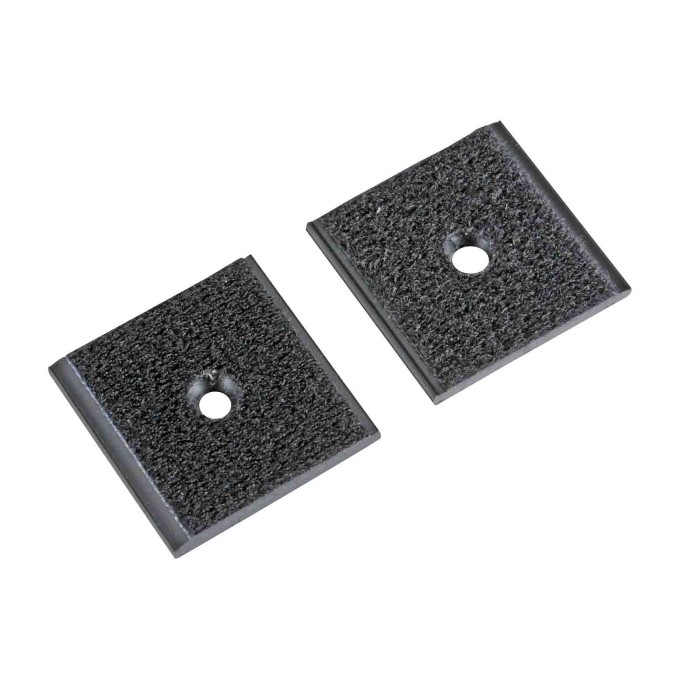 74654-A-01.JPG Clips Velour Foro Centrale Set 2 Pz 35x35 Mm Materiale Di Fissaggio Materiale Di Fissaggio