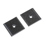 74654-A-01.JPG Clips Velour Foro Centrale Set 2 Pz 35x35 Mm Materiale Di Fissaggio Materiale Di Fissaggio