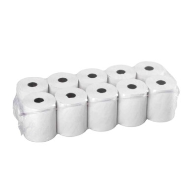 89980-D-02.JPG Rotoli Carta Termica Per Registratori Di Cassa 10 Pz 55 G/m² 57 Mm X 30 M Rotoli Carta Termica Autoconsumo