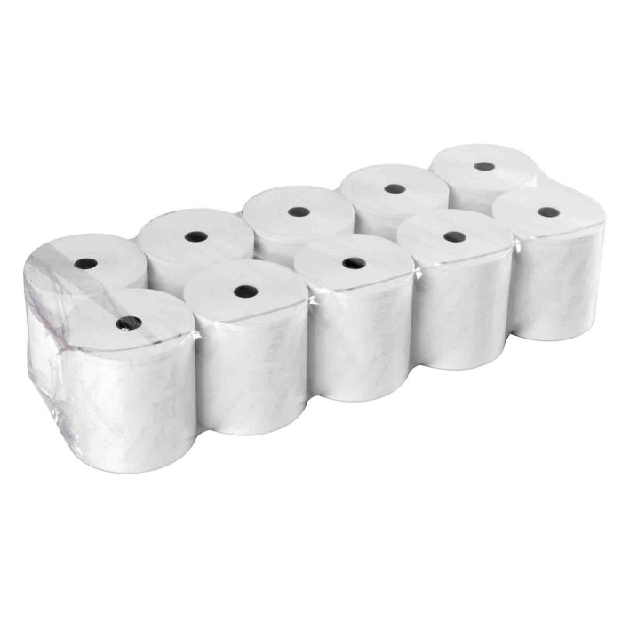 89980-D-02.JPG Rotoli Carta Termica Per Registratori Di Cassa 10 Pz 55 G/m² 80 Mm X 80 M Rotoli Carta Termica Autoconsumo