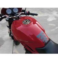 90004-S-01.JPG Copertura Tappo Carburante Carbon Protezioni Decorazioni 90004
