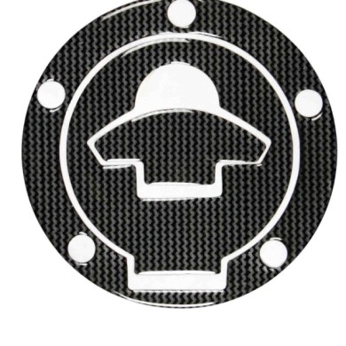 90007-A-01.JPG Copertura Tappo Carburante Carbon Protezioni Decorazioni 90007