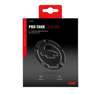 90007-C-01.JPG Copertura Tappo Carburante Carbon Protezioni Decorazioni 90007