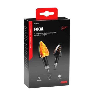 90065-C-01.JPG Focal Indicatori Di Direzione 21w Nero Alogeni Indicatori Direzione