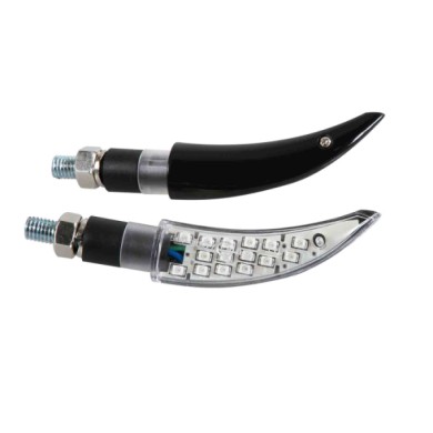 90074-D-01.JPG Katana Indicatori Direzione A Led 12v Led Nero Led Indicatori Direzione