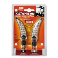 90074-C-01.JPG Katana Indicatori Direzione A Led 12v Led Nero Led Indicatori Direzione